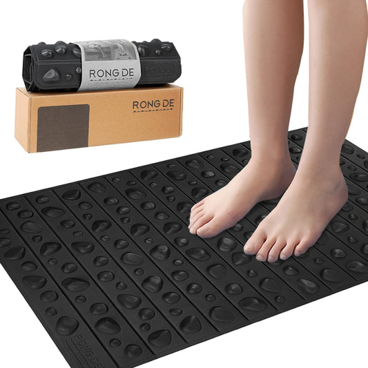 iLivin Reflexology Foot Mat: Large Ergonomic Acupressure Pad for Pain Relief